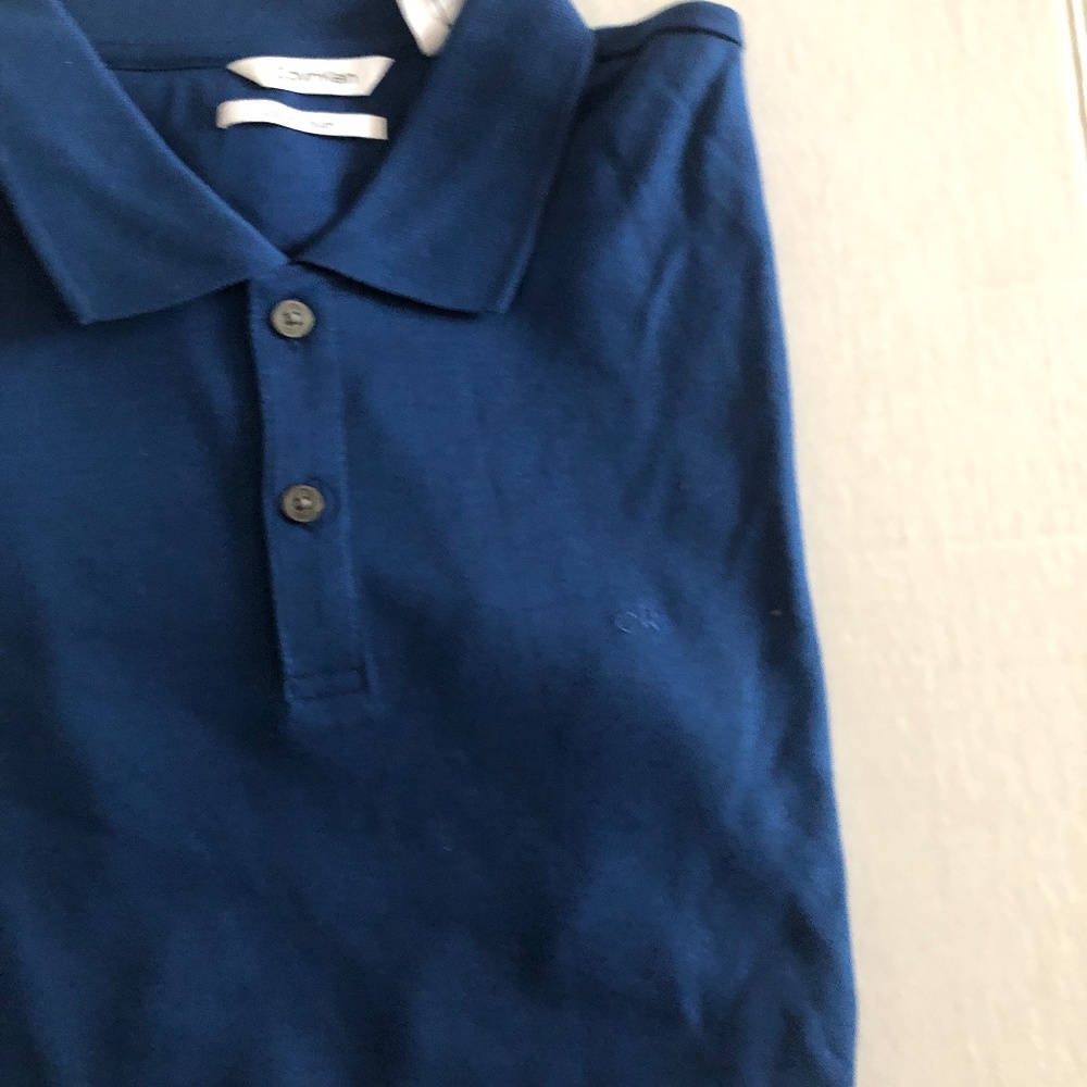 Calvin Klein short sleeve polo NWT mens medium